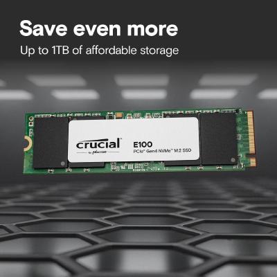 SSD Crucial E100 2TB PCIe Gen4 M.2 NVMe - Imagen 3