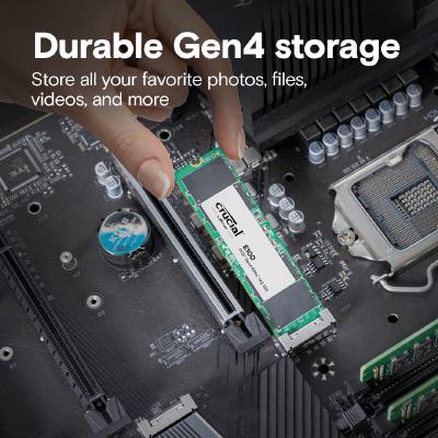 SSD Crucial E100 2TB PCIe Gen4 M.2 NVMe - Imagen 4