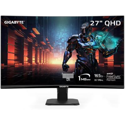 Monitor Gamer Curvo Gigabyte GS27QC 27" QHD 165Hz