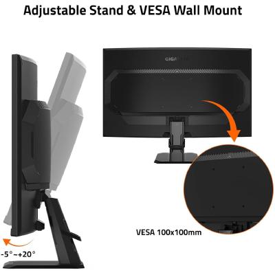 Monitor Gamer Curvo Gigabyte GS27QC 27" QHD 165Hz - Imagen 6