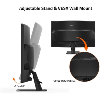Monitor Gamer Curvo Gigabyte GS32QC 31.5" QHD 165Hz - Imagen 3