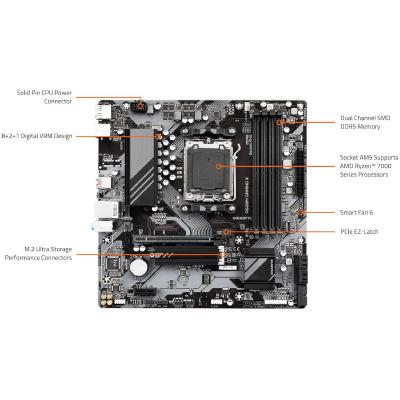 Placa Base Gigabyte A620M GAMING X - Imagen 5