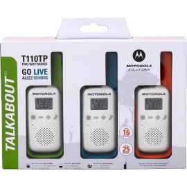 Pack de 3 Radios Motorola T110TP