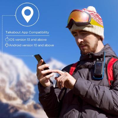 Radios Motorola T802 Talkabout Recargables 35 Millas (Negro/Azul) - Imagen 6